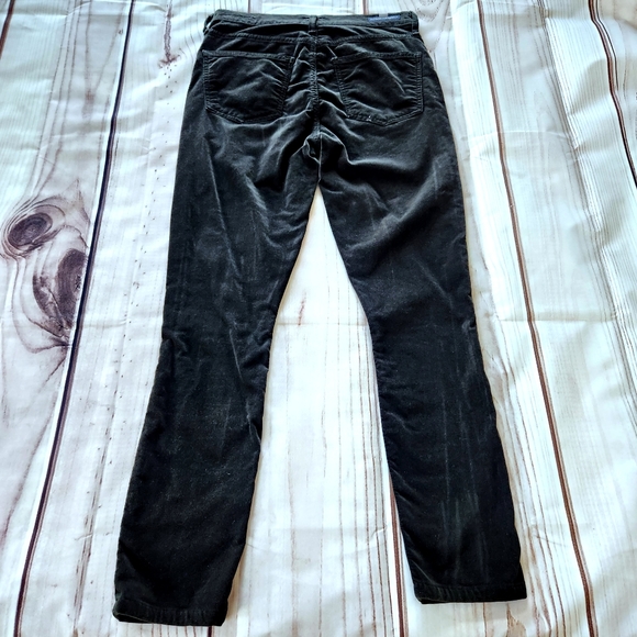 Citizens of Humanity "Rocket" High Rise Skinny Velour Black Pant Jean | Size 26 - Picture 7 of 14